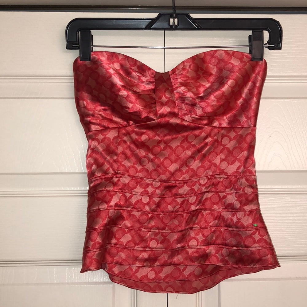 Arden B. Silk tube top